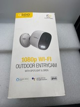 Q-See QCW2MPSL 1080p Wi-Fi Spotlight Siren Outdoor Entrycam Camera - £22.02 GBP