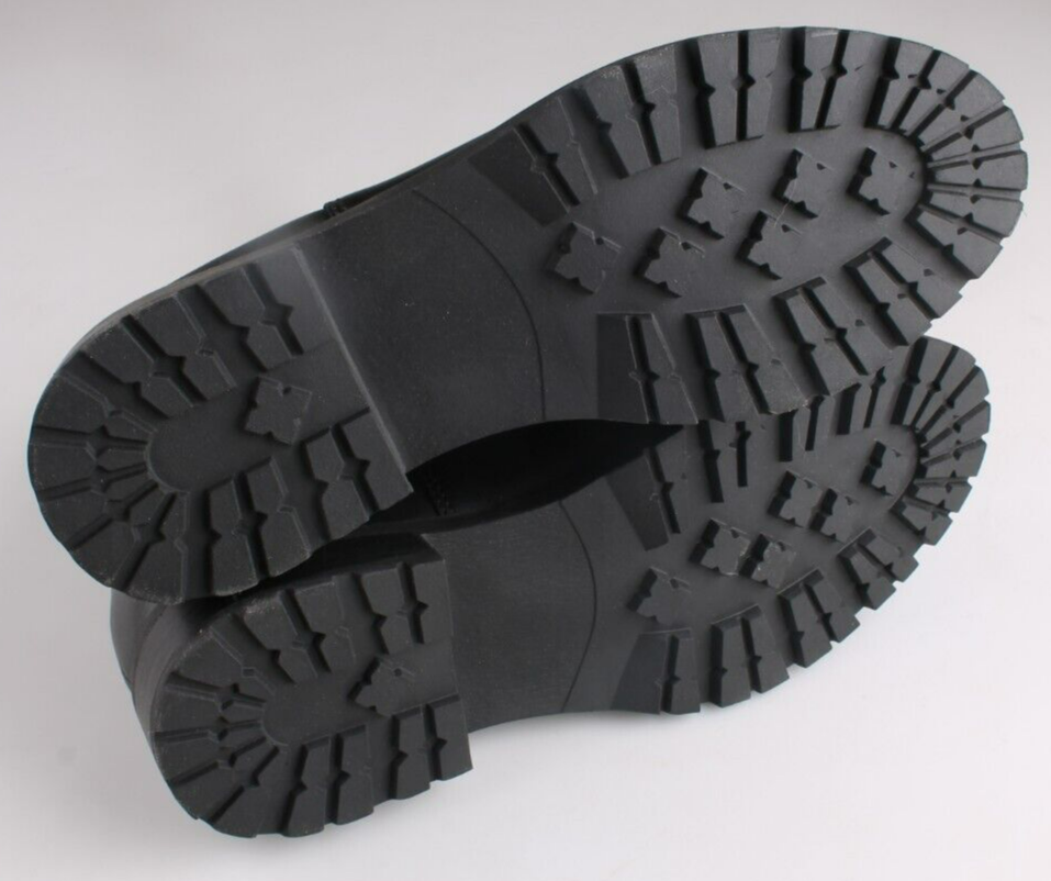 Steve Madden 'Lorali' Damen 6 US Schwarz Lederstiefel Größe Neu Item image 6