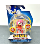 Sonic The Hedgehog Amy Action Figure 2.5” + 2 Collector Cards Sega New (7) - $13.29