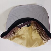 New Era 9FIFTY University Of Kansas Men's Tan/Red Snapback Baseball Cap Hat image 15
