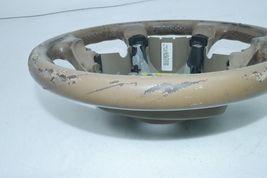 02-08 JAGUAR X TYPE BEIGE LEATHER STEERING WHEEL T3062 image 5