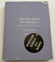 Government in America People Politics and Policy 15 Edition by Edwards - £7.43 GBP
