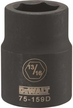 NEW Dewalt DWMT75159OSP 3/4 Drive X 13/16&quot; 6PT BLACK Impact Socket 7517154 - £31.24 GBP