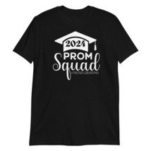 2024 Prom Squad Proud Grandma Graduation T-Shirt Black - $19.59+