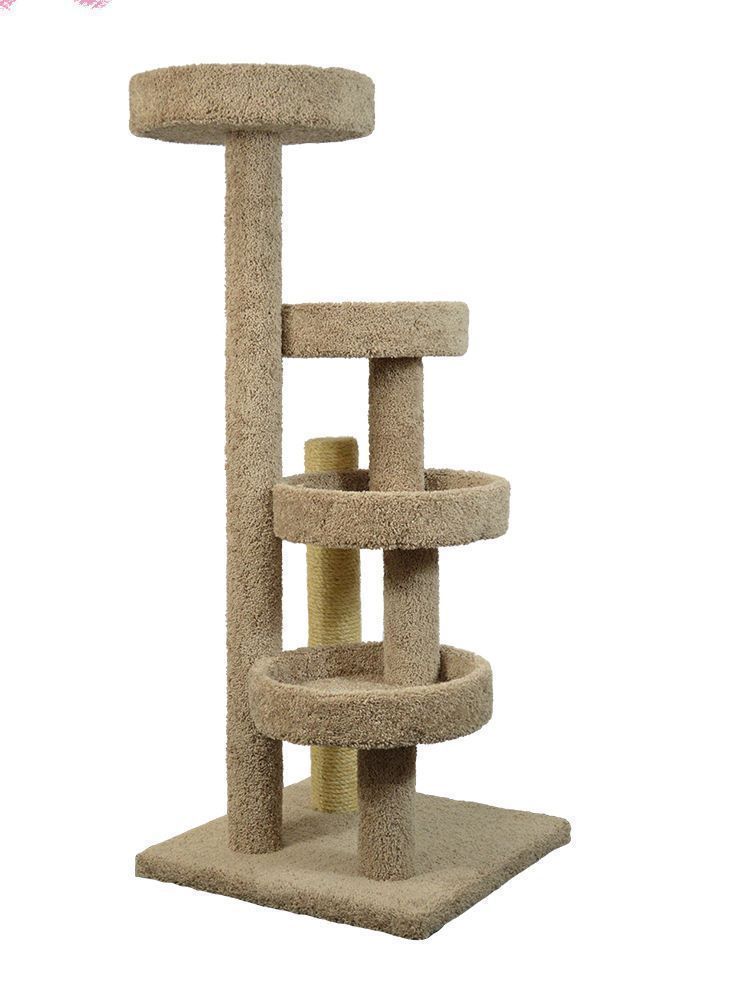 STAIRWAY/LOUNGE 60" TALL CAT TREE - *FREE SHIPPING IN THE UNITED STATES_ - $399.95