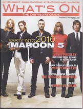 Maroon 5  @ Whats On Las Vegas Magazine Nov 2010 - £4.70 GBP