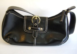 Purse blk leather     st thumb200