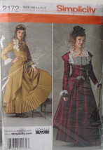 Pattern 2172 Multi sz 6-12 Steampunk Victorian Women&#39;s Costume - £7.89 GBP