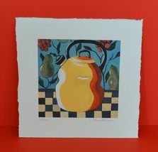 Lithograph/Giclee/Yellow Tea Kettle by Linda Christensen - £30.61 GBP