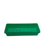 Vintage Tupperware Vegetable Celery Keeper Crisper NO LID Jadeite Green 892 - $5.93