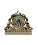 Holy Water Font - Optional Picture/The Immaculate Heart of Mary / The In... - $28.02 CAD