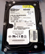 Western Digital 40 GB Internal 7200 RPM (WD400BB-60JKC0) HDD - $33.87