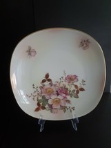 Vintage Schumann Arzberg Germany &quot;Wild Rose&quot; Collector 10 1/2&quot; Inches Pl... - $18.70