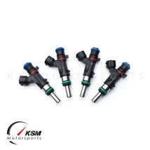 4x 1400cc EV14 Fuel Injectors fit Denso 08-15 Mitsubishi EVO 10 X 4B11 CZ4A E85 - £173.75 GBP