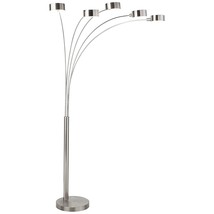 Micah - 5 Arc Floor Lamp W/Dimmer Switch, 360 Degree Rotatable Shades - Bright &amp; - £217.16 GBP