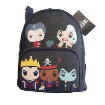 Funko Pop Disney MINI Backpack VILLAINS Purple Multi-Color 11&quot; x 9&quot; Ages 8+ - £28.84 GBP