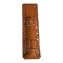 Vintage Heavy Leather Screwdriver Driver Belt Holster and Holds 9 Bits - £23.87 GBP