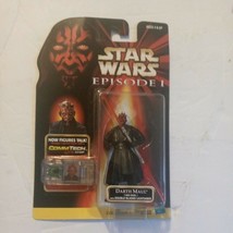 NEW 1998 Hasbro Star Wars Darth Maul Action Figure Episode 1 Commtech Chip - £14.17 GBP