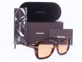 Brand New Tom Ford Tf 1008 53E Havana Photochromic Gold Lens Sunglasses 55-17 - £373.69 GBP