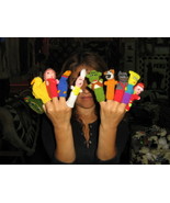 500 Finger puppets, handknitted in Peru,whoelsale - $275.00