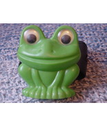 Vintage Soviet Russian USSR  Plastic Toy Frog With Moving Eyes  about 1972 - $35.17 CAD