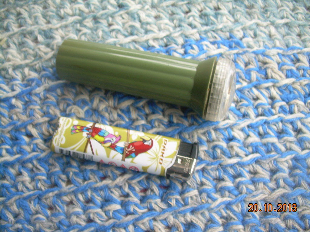 Soviet Russian Vintage Rare CCCP SSSR Pocket Flashlight Lamp Torch 1972 - $14.84