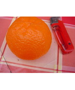 Soviet Man Made Like Plastic Orange Toy Novelty - $8.76 CAD