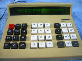 Vintage Soviet Russian  USSR Elektronika MK-41 VFD  Calculator For Repair - $24.15