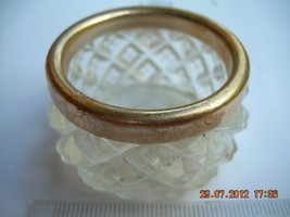 Rare Vintage USSR Soviet Russian Plastic With Metal Ring Salt Cellar About 1960 - £10.34 GBP
