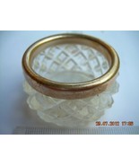Rare Vintage USSR Soviet Russian Plastic With Metal Ring Salt Cellar Abo... - €11,08 EUR