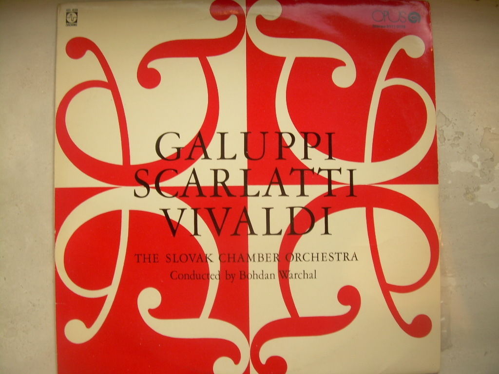 Primary image for Vintage Galuppi Scarlatti Vivaldi Opus LP