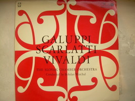 Vintage Galuppi Scarlatti Vivaldi Opus LP - £15.44 GBP