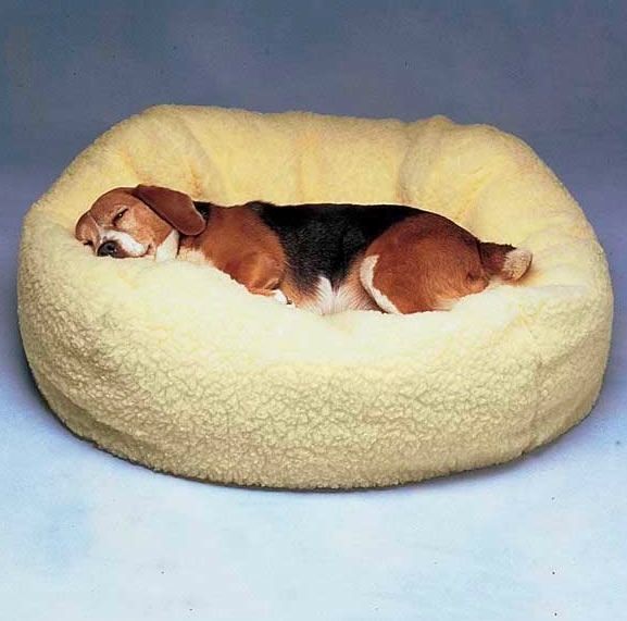 Dog Cat Bed Medium Size Comfortable Pet Sleep Pillow Fleece Cushion Cover NEW - $59.35