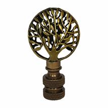 Royal Designs, Inc. Decorative Leafy Tree Lamp Finial, F-5092-AB-1, Antique Bras - $24.70+