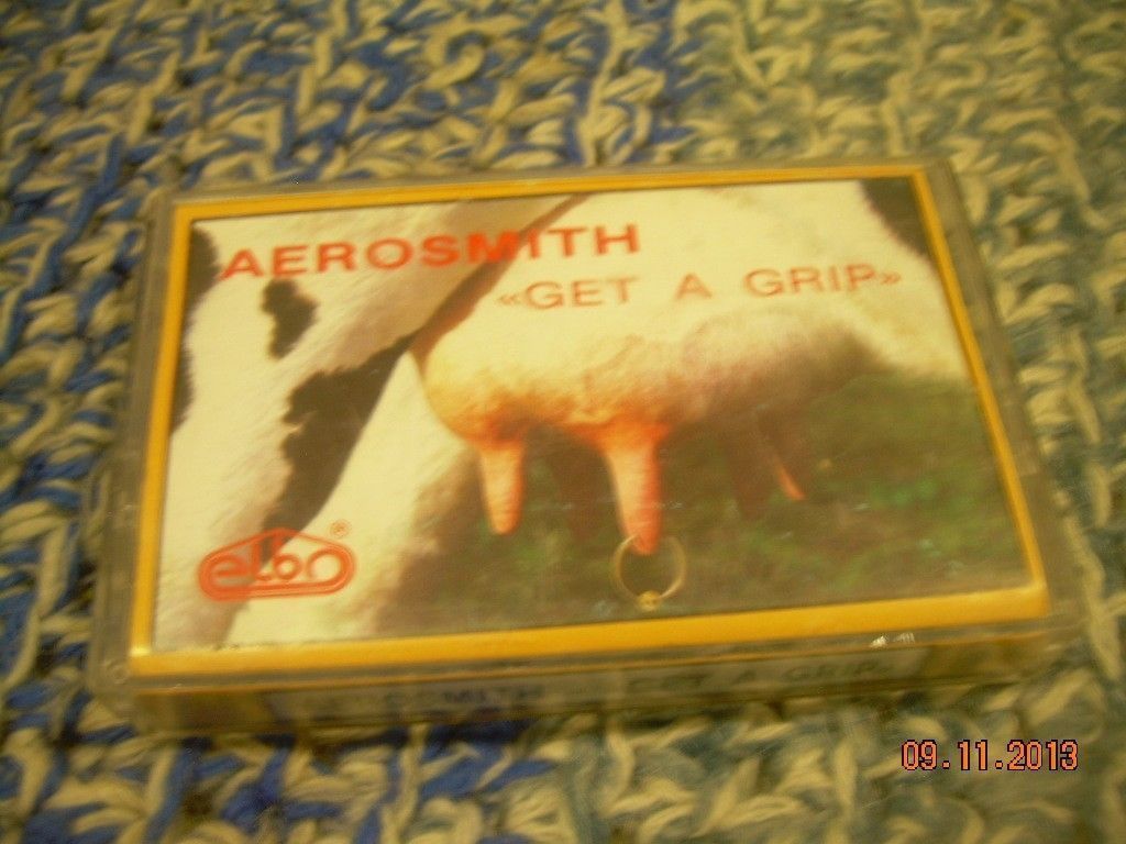 Aerosmith Get A Grip Cassette  Polish Poland Press - $8.90