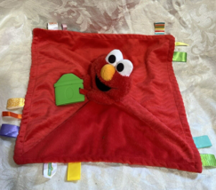 BRIGHT STARTS Red Elmo Lovey Plush 13” with Teether Sesame Street - $9.85