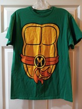 Teenage Mutant Ninja Turtles Michelango Size Medium T-Shirt Double Sided - £5.58 GBP