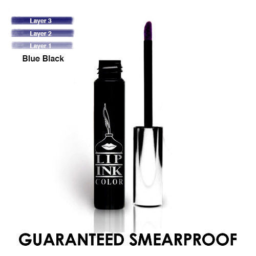 LIP INK Organic Smearproof Liquid Lipstick - Blue Black