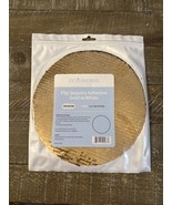 Craft Express Gold Sequin Round-Gold, 7.4&quot;X7.4&quot;, 2 pack - $346.96 MXN