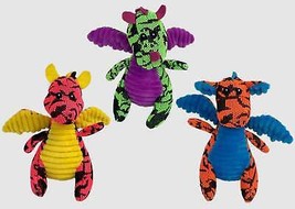 Multipet Dragon Dog Toy Assorted 1ea/5 in - £6.29 GBP