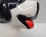 Vintage Big Dogs Ceramic Toothbrush Holder Black &amp; White - Read - $45.63