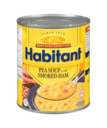 10 X Cans of Habitant Pea Soup with Smoked Ham - 796 ml./ 28 oz. Each - £51.68 GBP