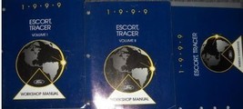 1999 FORD ESCORT MERCURY TRACER Service Shop Repair Manual SET OEM FACTORY - $69.34