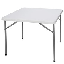 Portable Folding Table Camping Picnic 4-Person Aluminum Table Indoor Outdoor - £80.37 GBP