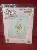 Precious Moments Cross Stitch Baby&#39;s Arrival Quilt Angels Kit 131-01 34x... - $34.60