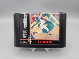 Sega Genesis RBI Baseball 3 Authentic MLB Official Tengen 1991 Game Cartridge - £5.12 GBP
