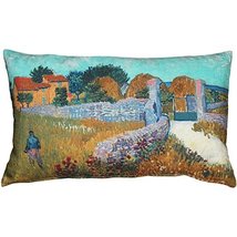 PILLOW DÉCOR Van Gogh Farmhouse in Provence Throw Pillow - $34.95+