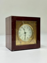 Vintage Maritime Deco Observer Quartz Wooden Chronometer Clock Made in G... - £343.90 GBP