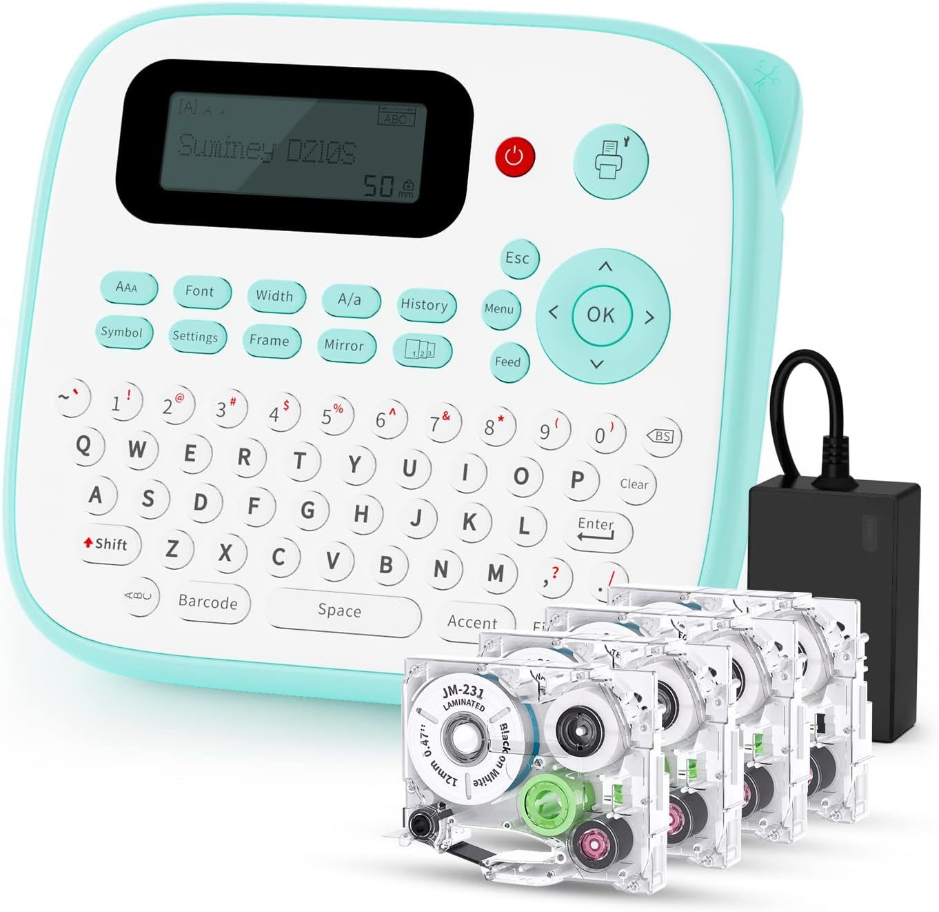 Primary image for Label Maker Machine With 4 Laminated Tapes,D210S Portable Handheld Label Maker