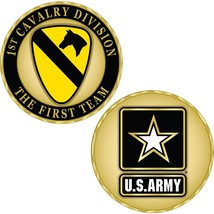 U.S Military Challenge Coin-1st Cavalry Division - $12.67